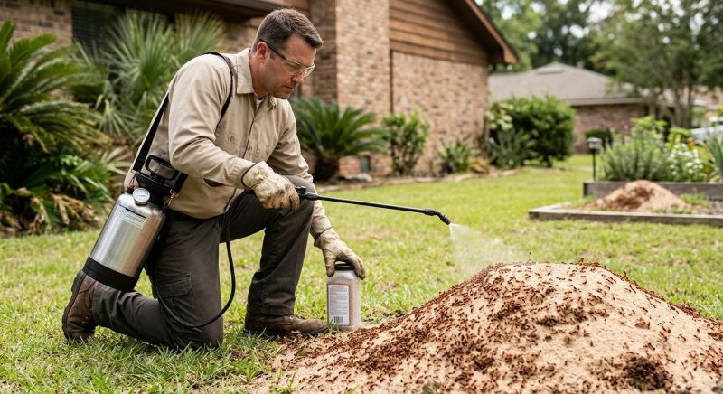 Red Ant Extermination in New Braunfels, TX
