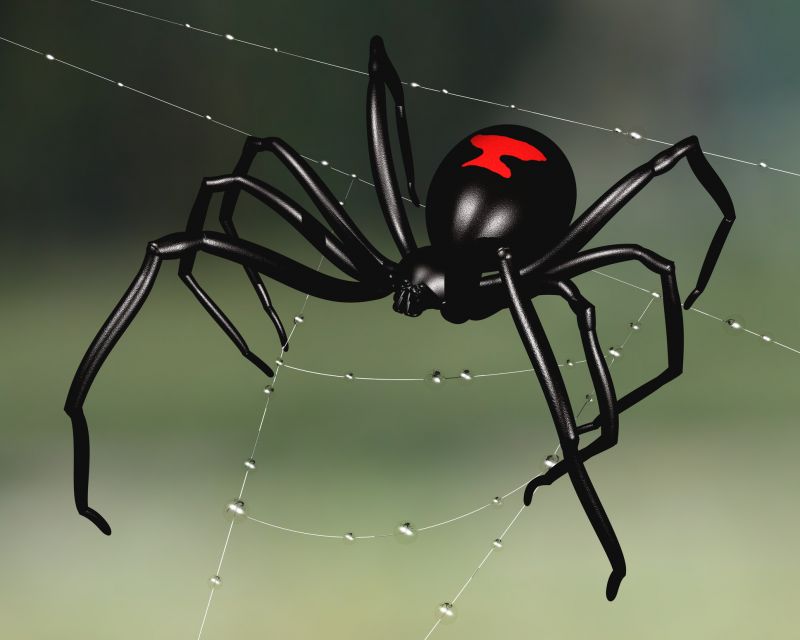 Black Widow Extermination in Denton, TX