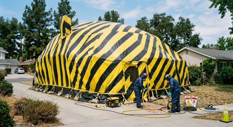 Tent Fumigation in Asheville, NC