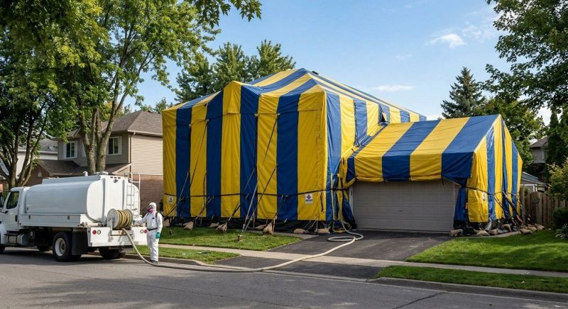 Tent Fumigation in Asheville, NC